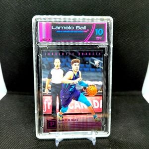 LAMELO BALL 2020 PANINI CHRONICLES CLASSICS PINK 10 ROOKIE PGX 10 HORNETS